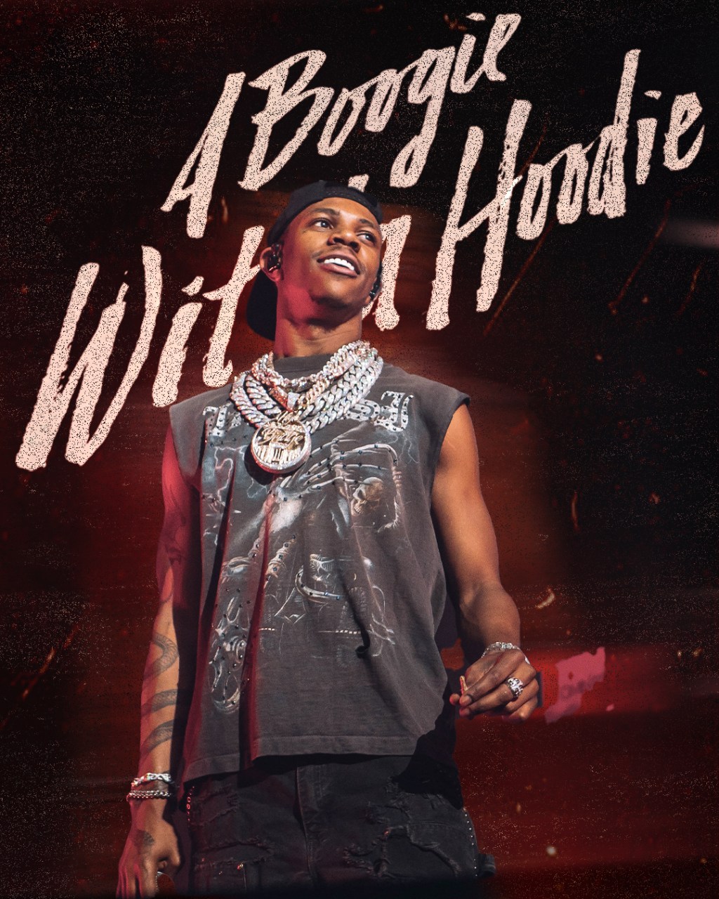 A Boogie wit da Hoodie concert photography by Justin Town